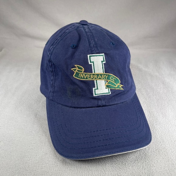 Inverrary‎ Golf Hat Men OSFM Blue Strapback Country Club Golfing - Picture 1 of 11